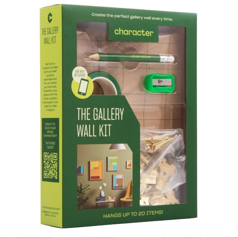 Character Picture Hanging Kit, with Template, Hardware, and Instructions NEW!